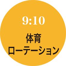 体育ローテーション9:10