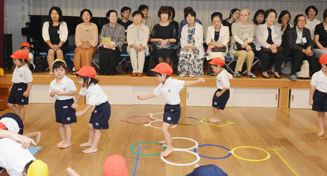 年間行事 9月 祖父母の集い 練馬区の幼稚園 みのり幼稚園